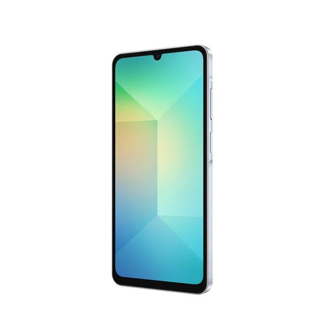 هاتف Galaxy A06 5G بسعة 64 جيجابايت 4 جيجا رام من Samsung | رمادي هاتف Galaxy A06 5G بسعة 64 جيجابايت 4 جيجا رام من Samsung | رمادي